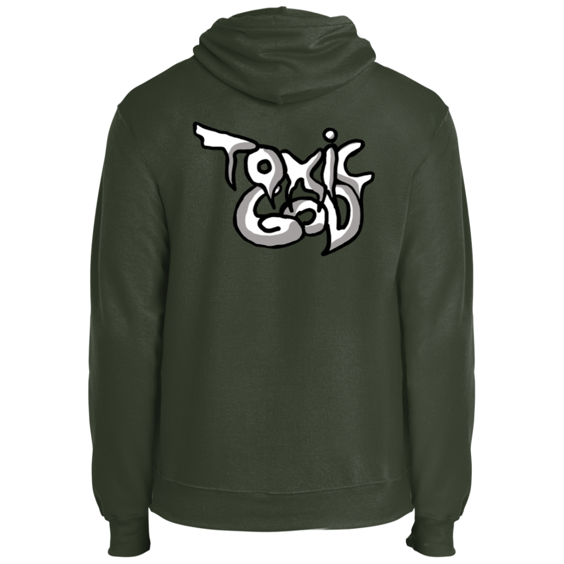 Toxic God Core Fleece Pullover Hoodie