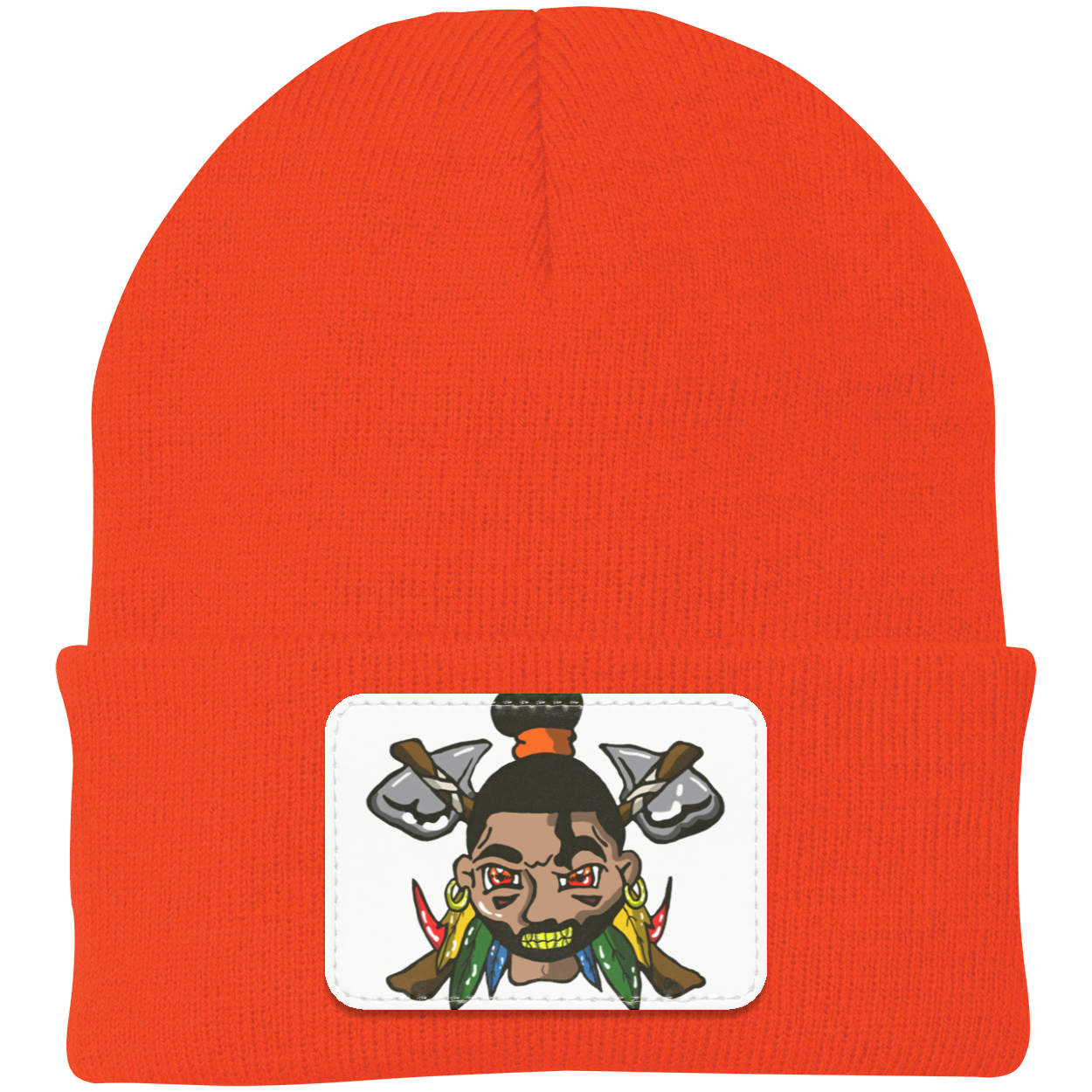 Day Life Knit Cap - Patch